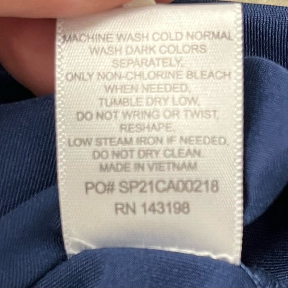 Chubbies Shirt Mens XXL Short Sleeve Polo Navy Blue American Flag 2XL - Picture 9 of 9